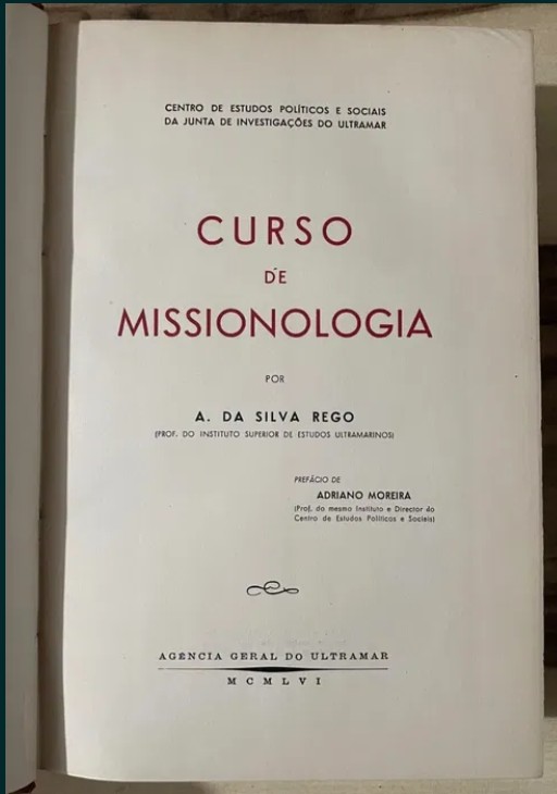 CURSO DE MISSIONOLOGIA - 1956 – A. da Silva Rego – Agência Geral do Ultramar - Image 7