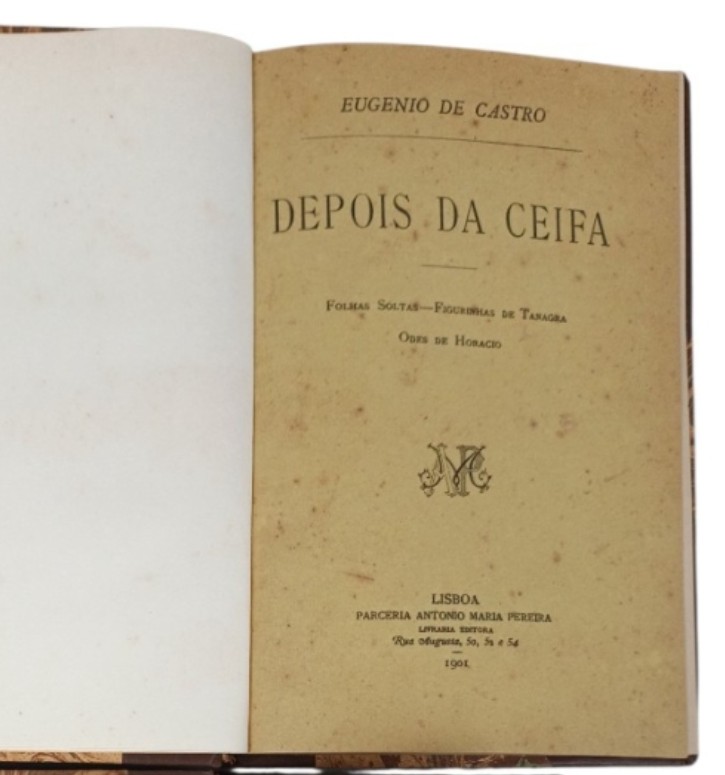 Depois da Ceifa (1901) — Eugénio de Castro — Primeira edição - Image 2