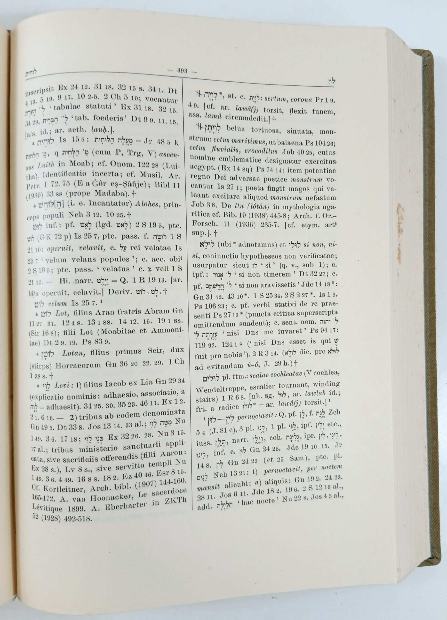 Dicionário Hebraico e Aramaico do Antigo Testamento — Franz Zorell (1948) - Image 2