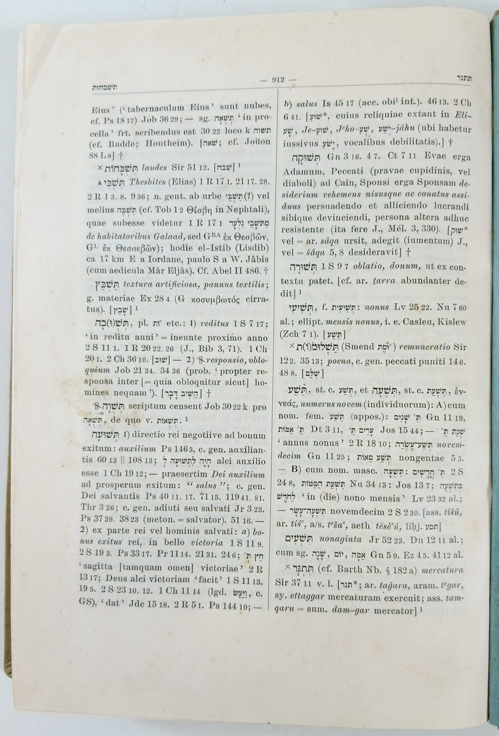 Dicionário Hebraico e Aramaico do Antigo Testamento — Franz Zorell (1948) - Image 4