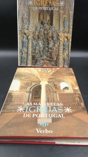 As Mais Belas Igrejas de Portugal — 2 volumes