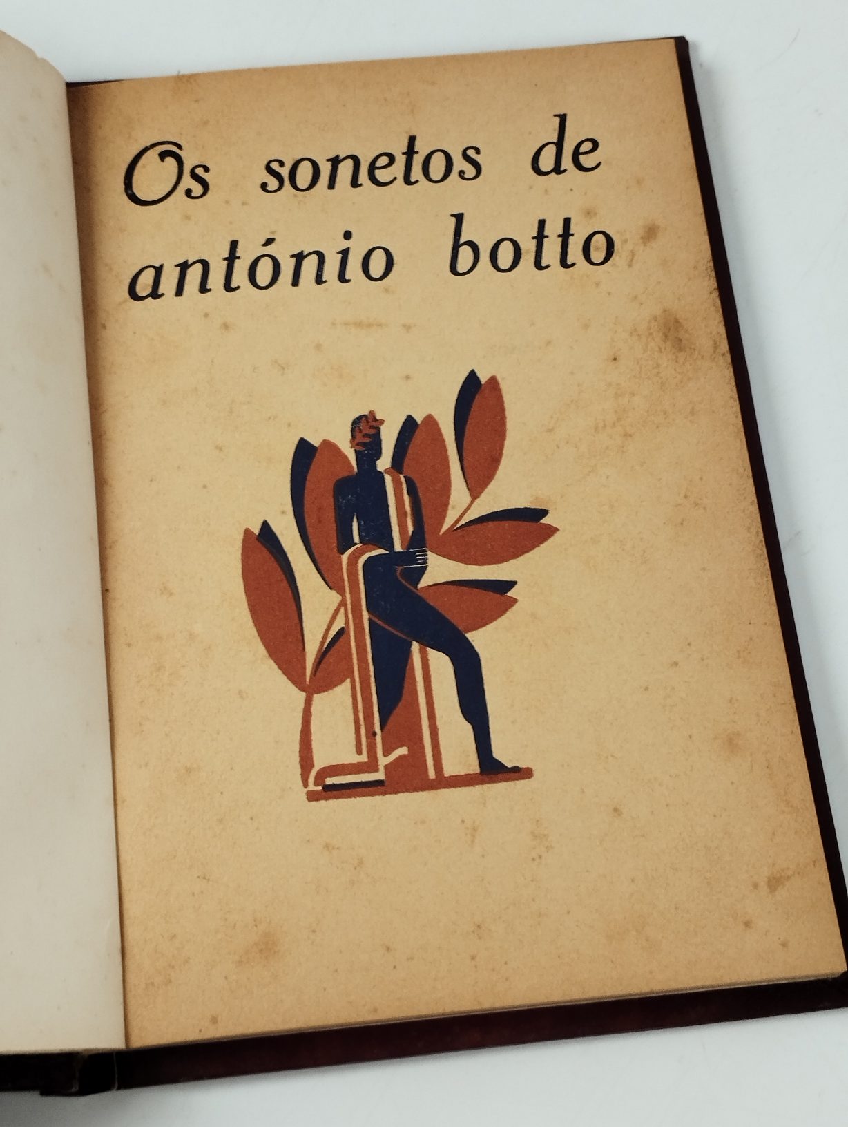 OS SONETOS DE ANTÓNIO BOTTO – 1965 – Edição Invulgar com as capas originais de brochura.