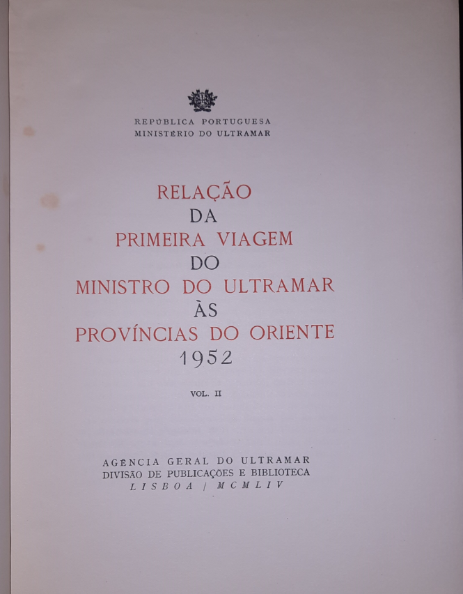 Viagem do Ministro do Ultramar às Províncias do Oriente (1953) — Barradas de Oliveira - Image 6