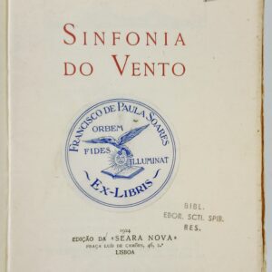 Sinfonia do Vento (1924) — Sarmento de Beires — Primeira edição