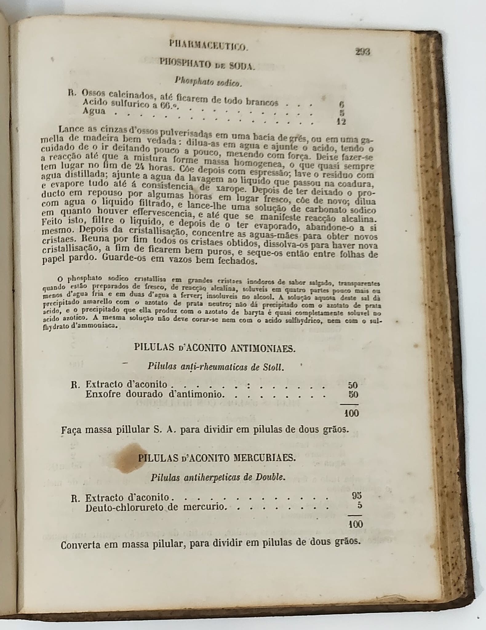 Código Pharmaceutico Lusitano — Agostinho Silveira Pinto — 1858 - Image 4