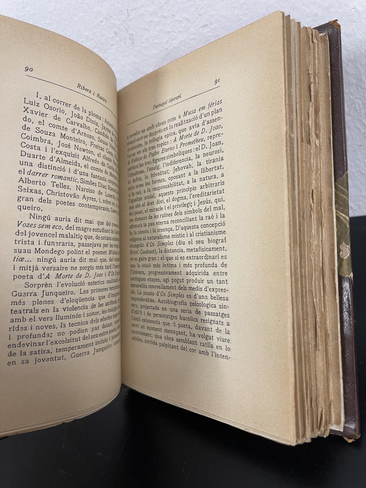 Portugal Literari — Ignasi Ribera i Rovira | 1912 - Image 3