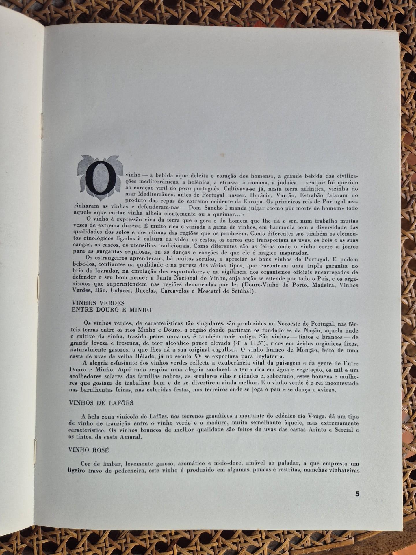 Portugal Terra de Vinho - 1963 – Mascarenhas Barreto e Carlos Branco - Dedicatória e Edição Trilingue - Image 4