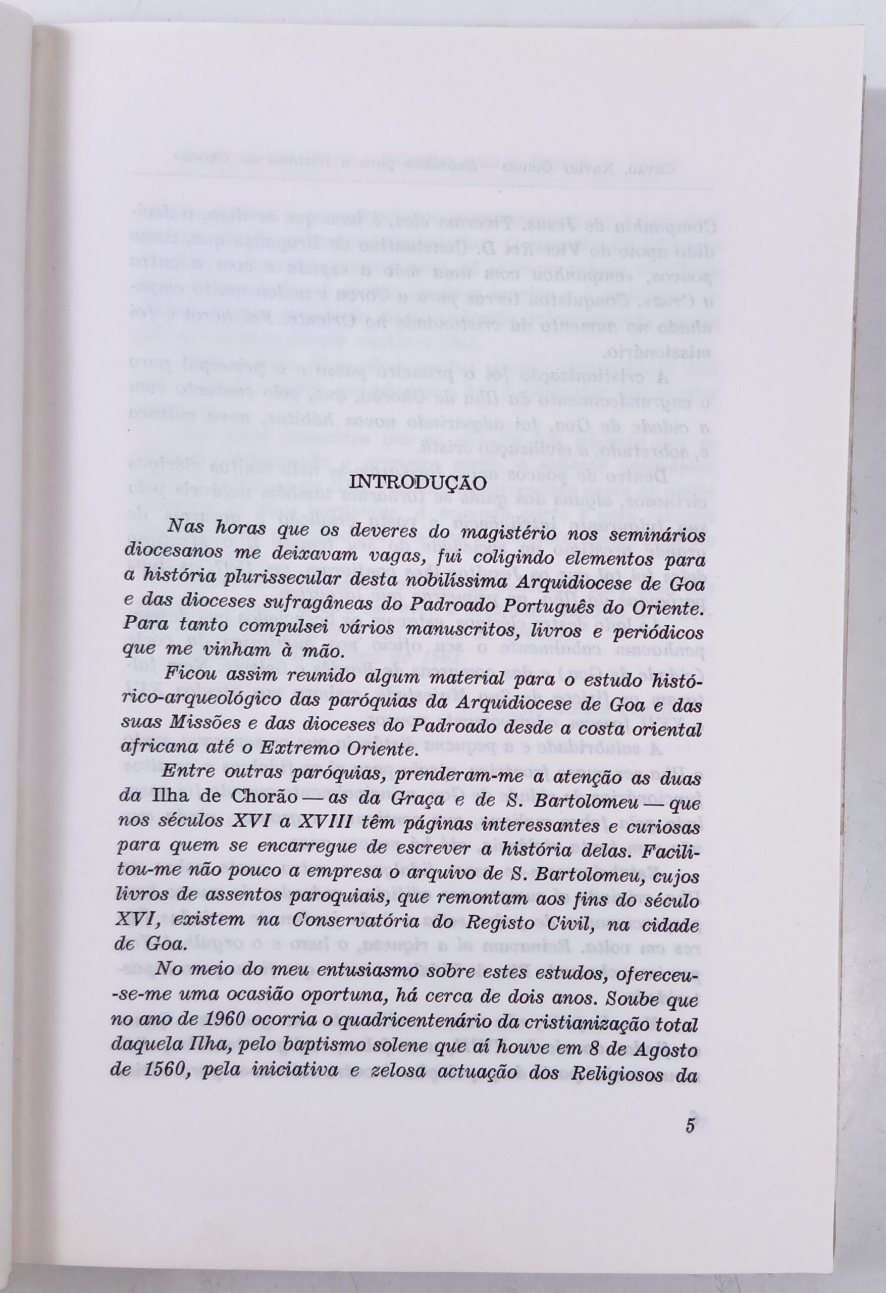 Subsídios para a História de Chorão – Francisco Xavier Gomes Catão (1966) - Image 3