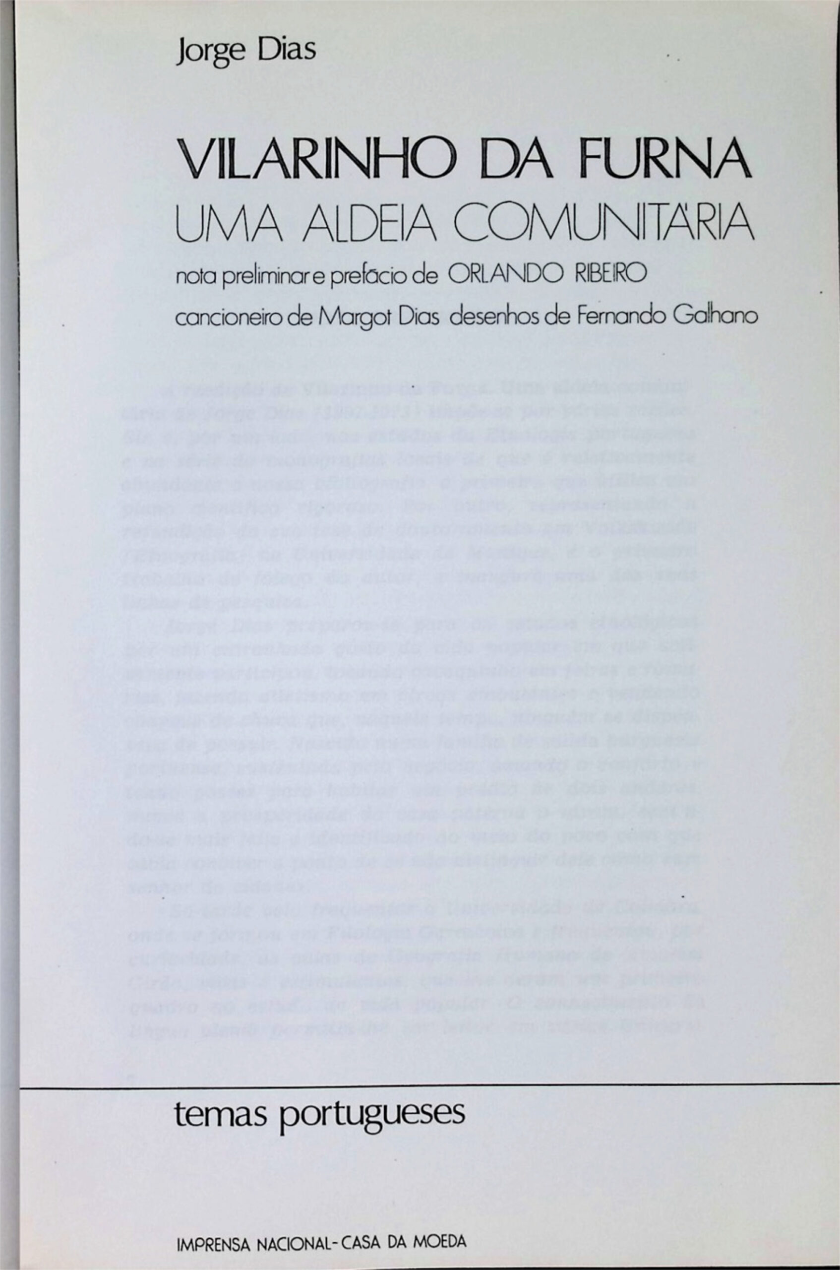 Vilarinho da Furna — Uma Aldeia Comunitária — Jorge Dias — 1981 - Image 2
