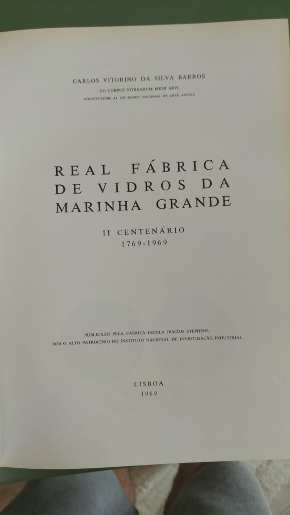 Real Fábrica de Vidros da Marinha Grande - 1969 – Edição Limitada 400 Exemplares – Assinado
